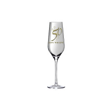 Wate Sektglas Happy Birthday 50