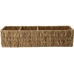 House Doctor Aufbewahrungskorb Nature 40 x 10 x 12 cm, Braun