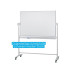 Franken Mobiles Whiteboard 120 cm x 220 cm, Weiss