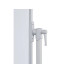 Franken Mobiles Whiteboard mit Drehfunktion 120 cm x 220 cm, Weiss