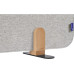 Legamaster Schreibtischtrennwand ELEMENTS 60 x 120 cm, Grau