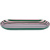 present time Servierplatte Animado Oval Large, Retro green / Soft pink