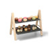 alpina Etagere Schwarz/Braun