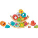 Goki Stapelspielzeug Balancierspiel Flowerloop 18 x 3.2 x 19 cm