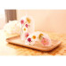 Graine Créative Bastelset Kerzen-DIY-Set Blumenwiese mit getrockneten Blumen