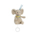 fehn Spieluhr Elefant, Plüsch, Beige, 20 cm