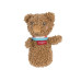 fehn Greifling Mini-Rassel Bär, Braun, Plüsch / Velours, 11 cm