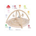 fehn 3-D-Activity-Decke Capybara Beige / Braun, Ø 85 cm
