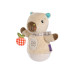 fehn Mini-Stehauf Capybara, Plüsch / Velours, Beige, 15 cm