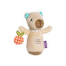 fehn Mini-Rassel Capybara Plüsch /Velours, Beige / Braun