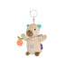 fehn Schlüsselanhänger Capybara, Beige / Braun, 13 cm