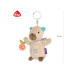 fehn Schlüsselanhänger Capybara, Beige / Braun, 13 cm
