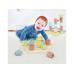 Quercetti Mosaik-Steckspiel PlayBio Chunky Peggy (13 Teile)