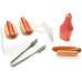 dantoy Green Garden Hot Dog Set