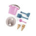dantoy Thorbjorn Eimer und Eis Set 8 Teile, Rosa dantoy Thorbjorn Eimer und Eis Set 8 Teile, Rosa