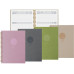 Biella Geschäftsagenda Dispo Term Natural Wire-O Blume, 2027, Grau