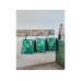 House Doctor Recyclingtasche HDRecycle, 38 x 15 x 44 cm, Grün, 3er Set