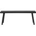 House Doctor Sitzbank Nadi, 120 x 38 x 43 cm, Schwarz