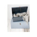 House Doctor Aufbewahrungsbox Metall / Leder, Blau House Doctor Aufbewahrungsbox Metall / Leder, Blau