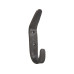 House Doctor Wandhaken Forged, Schwarz