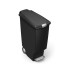 Simplehuman Treteimer Slim Step Can 40 l Schwarz