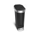 Simplehuman Treteimer Slim Step Can 40 l Schwarz