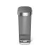 Simplehuman Treteimer Slim Step Can 40 l Grau