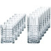 Nachtmann Longdrinkglas Highland Square 443 ml, 12-tlg., Transparent