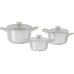 BergHOFF Kochtopf-Set LEO Bolt Oyster 6-tlg. 24 cm