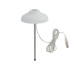 Esschert Design Pflanzenlampe LED Weiss höhenverstellbar USB