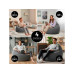 Lumaland Sitzsack 185 l Comfort Polyester (PES), Grau