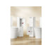 VASAGLE Kommode Landhausstil 20 x 80 cm, Weiss VASAGLE Kommode Landhausstil 20 x 80 cm, Weiss