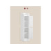 VASAGLE Kommode Landhausstil 20 x 80 cm, Weiss VASAGLE Kommode Landhausstil 20 x 80 cm, Weiss