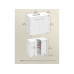 VASAGLE Waschbeckenschrank 60 x 60 cm, Weiss VASAGLE Waschbeckenschrank 60 x 60 cm, Weiss