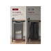 VASAGLE Wäschekorb mit 2 Ablagen 92 l, Grey