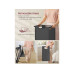 VASAGLE Wäschekorb mit 2 Ablagen 92 l, Grey