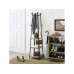 VASAGLE Regal Schwarz/Beige, 43 x 43 x 180 cm VASAGLE Regal Schwarz/Beige, 43 x 43 x 180 cm