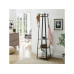 VASAGLE Regal Schwarz/Beige, 43 x 43 x 180 cm VASAGLE Regal Schwarz/Beige, 43 x 43 x 180 cm