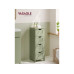 VASAGLE Kommode Landhausstil 30 x 82 cm, Grün VASAGLE Kommode Landhausstil 30 x 82 cm, Grün