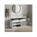 VASAGLE Schuhbank White