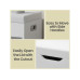VASAGLE Schuhbank White