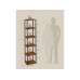 VASAGLE Standregal Schwarz/Braun, 38 x 23.8 x 173 cm VASAGLE Standregal Schwarz/Braun, 38 x 23.8 x 173 cm