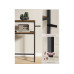 VASAGLE Konsolentisch 80 x 80 cm, Schwarz/Braun VASAGLE Konsolentisch 80 x 80 cm, Schwarz/Braun