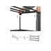 Songmics Schuhregal 30 x 54 cm, Schwarz