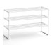Songmics Schuhregal aus Metall 30 x 54 cm, Weiss