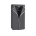 Songmics Stoffkleiderschrank mit Reissverschluss Grey