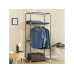 Songmics Stoffkleiderschrank mit Reissverschluss Grey
