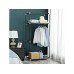 Songmics Stoffkleiderschrank mit Reissverschluss Grey
