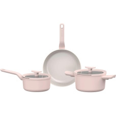 BergHOFF Kochtopf-Set Leo Balance Rose 5-tlg. 0 cm BergHOFF Kochtopf-Set Leo Balance Rose 5-tlg. 0 cm