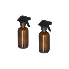 relaxdays Sprühflaschen 230 ml, Braun, 2 Stück relaxdays Sprühflaschen 230 ml, Braun, 2 Stück